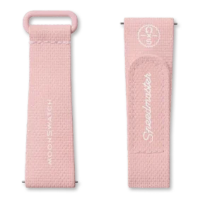 MoonSwatch Açık Pembe/Beyaz Kauçuk MoonSwatch Açık Pembe/Beyaz Kauçuk