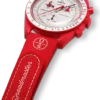 MoonSwatch Kırmızı/Beyaz Kauçuk MoonSwatch Kırmızı/Beyaz Kauçuk