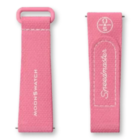 MoonSwatch Pembe/Pembe Kauçuk MoonSwatch Pembe/Pembe Kauçuk