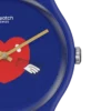 Swatch’tan Heart in Blue Swatch’tan Heart in Blue